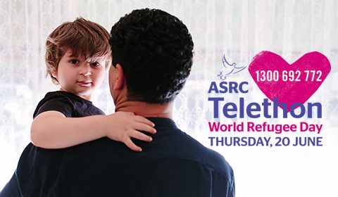 Stand with us at the ASRC Telethon on World Refugee Day (June 20)