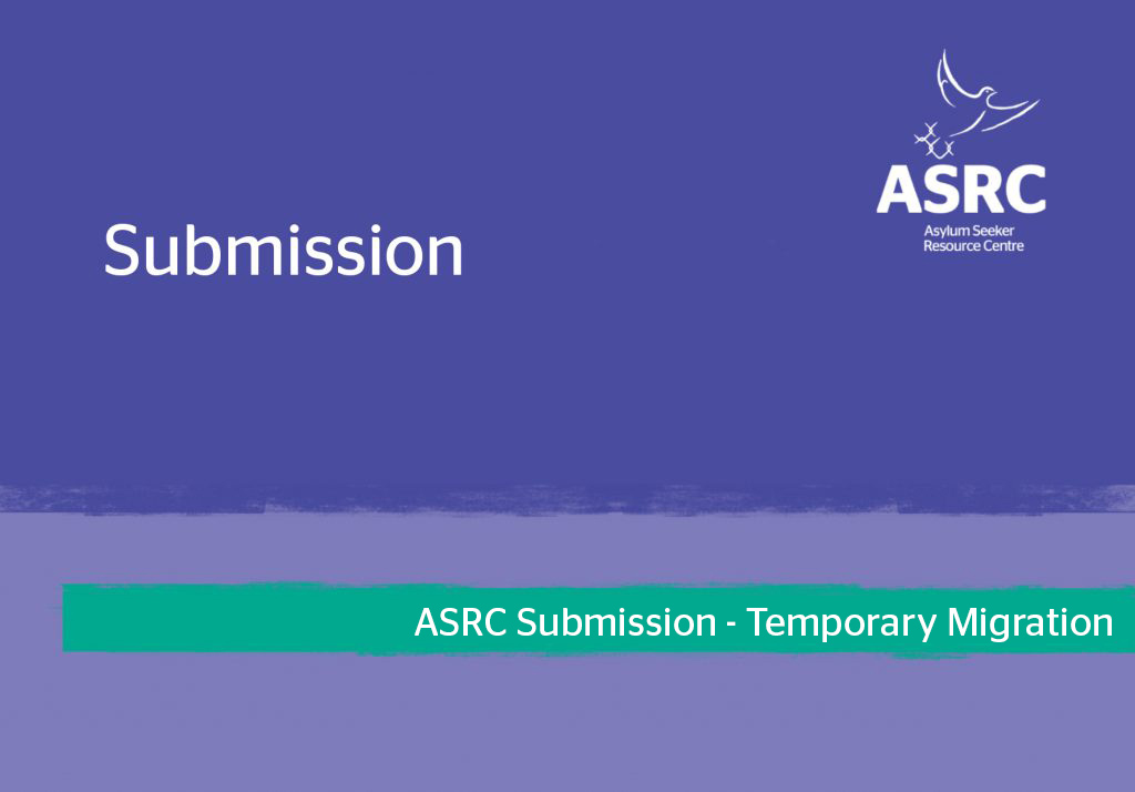 ASRC Submission - Temporary Migration
