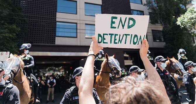 Advocating for an end to detention
