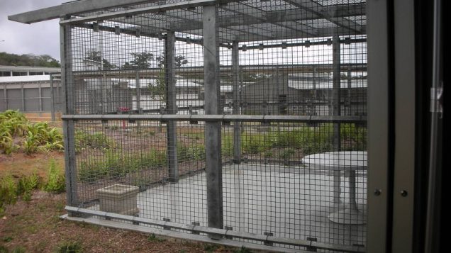 Damning report on Australia’s immigration detention regime finds maggots in food, use of force and spithoods