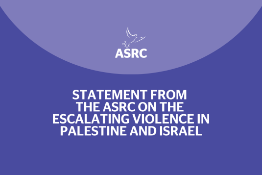 Statement from the Asylum Seeker Resource Centre on the escalating violence in Palestine and Israel