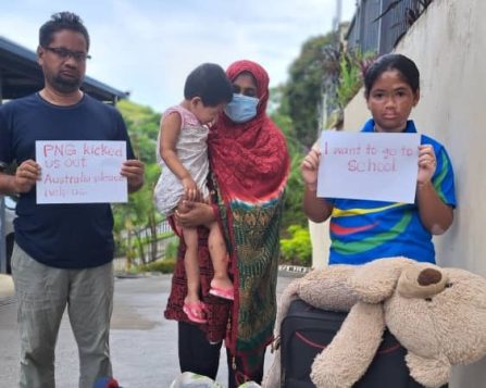 Refugee parents plead for children’s safety and urgent evacuation ahead of PNG PM’s visit to Canberra