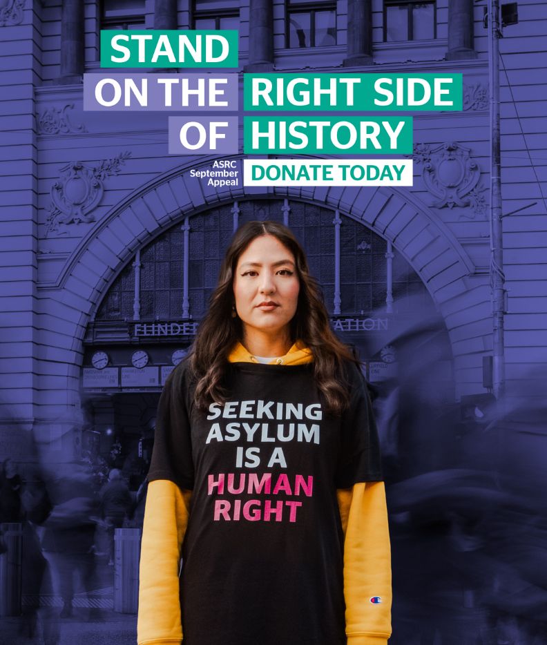 stand on the right side of history banner