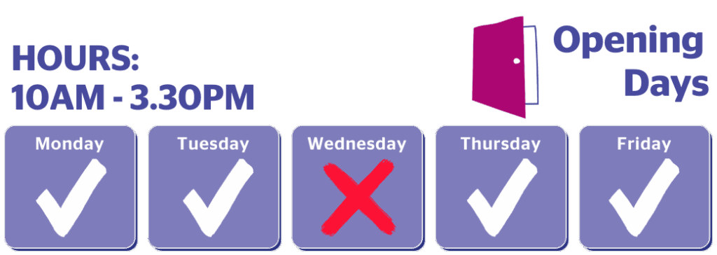 Critical support opening hours banner