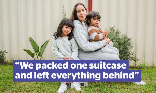 “We packed one suitcase and left everything behind” – Mina’s story this winter